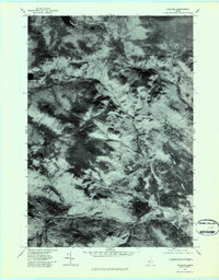 preview thumbnail of historical topo map of Oxford County, ME in 1977