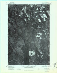Download a high-resolution, GPS-compatible USGS topo map for Ashland SW, ME (1981 edition)