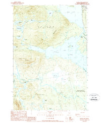 preview thumbnail of historical topo map of Somerset County, ME in 1989