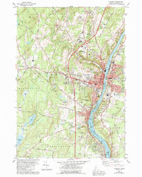 Download a high-resolution, GPS-compatible USGS topo map for Augusta, ME (1992 edition)