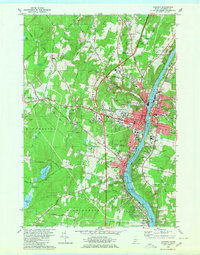 preview thumbnail of historical topo map of Augusta, ME in 1980