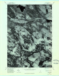 Download a high-resolution, GPS-compatible USGS topo map for B Pond, ME (1983 edition)