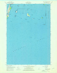 Download a high-resolution, GPS-compatible USGS topo map for Bailey Island, ME (1966 edition)