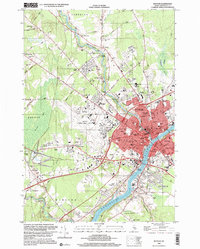 Download a high-resolution, GPS-compatible USGS topo map for Bangor, ME (2000 edition)