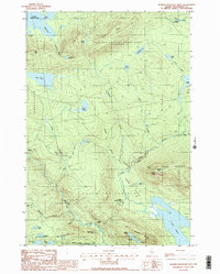 Download a high-resolution, GPS-compatible USGS topo map for Barren Mountain West, ME (1988 edition)
