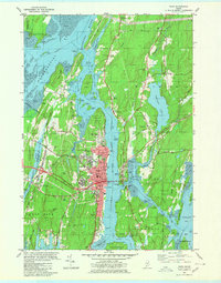 preview thumbnail of historical topo map of Bath, ME in 1980