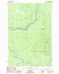 Download a high-resolution, GPS-compatible USGS topo map for Beaver Pond SE, ME (1986 edition)