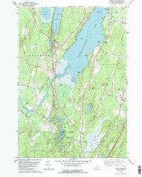 Download a high-resolution, GPS-compatible USGS topo map for Belgrade, ME (1980 edition)