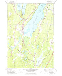 preview thumbnail of historical topo map of Kennebec County, ME in 1980