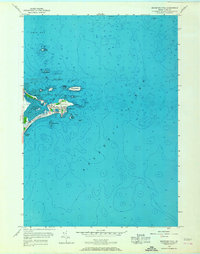 Download a high-resolution, GPS-compatible USGS topo map for Biddeford Pool, ME (1967 edition)