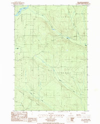 Download a high-resolution, GPS-compatible USGS topo map for Blue Brook, ME (1986 edition)