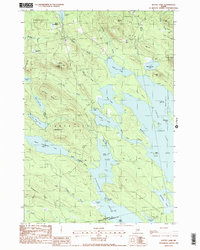 Download a high-resolution, GPS-compatible USGS topo map for Bottle Lake, ME (1988 edition)