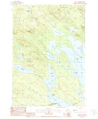 Download a high-resolution, GPS-compatible USGS topo map for Bottle Lake, ME (1988 edition)