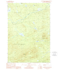 Download a high-resolution, GPS-compatible USGS topo map for Boundary Bald Mountain, ME (1989 edition)