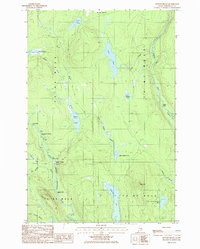 Download a high-resolution, GPS-compatible USGS topo map for Bowlin Brook, ME (1986 edition)