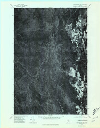Download a high-resolution, GPS-compatible USGS topo map for Bridgewater SW, ME (1981 edition)