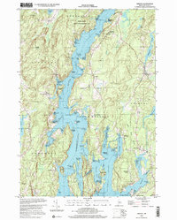 preview thumbnail of historical topo map of Lincoln County, ME in 2000