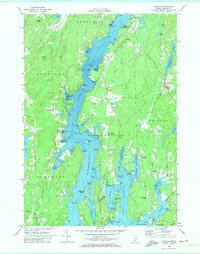 Download a high-resolution, GPS-compatible USGS topo map for Bristol, ME (1974 edition)
