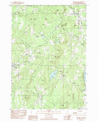 Download a high-resolution, GPS-compatible USGS topo map for Brooks East, ME (1983 edition)