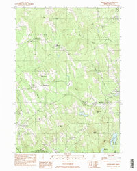Download a high-resolution, GPS-compatible USGS topo map for Brooks West, ME (1983 edition)