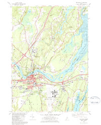 Download a high-resolution, GPS-compatible USGS topo map for Brunswick, ME (1984 edition)
