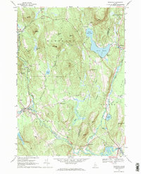 preview thumbnail of historical topo map of Oxford County, ME in 1967