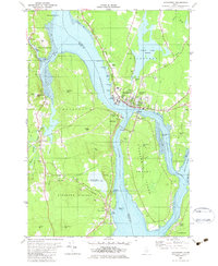 preview thumbnail of historical topo map of Waldo County, ME in 1982
