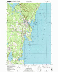 Download a high-resolution, GPS-compatible USGS topo map for Camden, ME (2001 edition)
