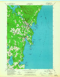 Download a high-resolution, GPS-compatible USGS topo map for Camden, ME (1967 edition)