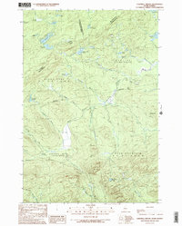 Download a high-resolution, GPS-compatible USGS topo map for Campbell Brook, ME (1989 edition)