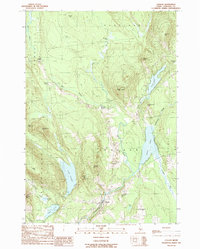 Download a high-resolution, GPS-compatible USGS topo map for Canaan, ME (1989 edition)