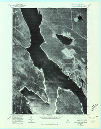 Download a high-resolution, GPS-compatible USGS topo map for Caribou Lake North, ME (1981 edition)