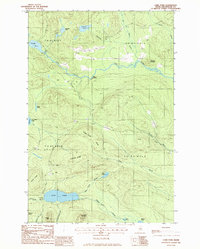 Download a high-resolution, GPS-compatible USGS topo map for Carr Pond, ME (1986 edition)