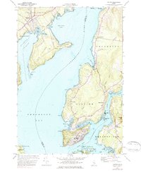 Download a high-resolution, GPS-compatible USGS topo map for Castine, ME (1984 edition)