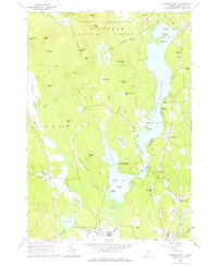 preview thumbnail of historical topo map of Oxford County, ME in 1963