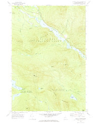 Download a high-resolution, GPS-compatible USGS topo map for Chain Of Ponds, ME (1973 edition)