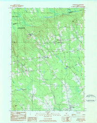 Download a high-resolution, GPS-compatible USGS topo map for Charleston, ME (1984 edition)