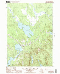 Download a high-resolution, GPS-compatible USGS topo map for Chemo Pond, ME (1988 edition)