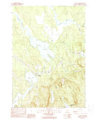 Download a high-resolution, GPS-compatible USGS topo map for Chemo Pond, ME (1988 edition)