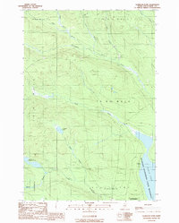 Download a high-resolution, GPS-compatible USGS topo map for Clarkson Pond, ME (1989 edition)