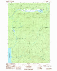 Download a high-resolution, GPS-compatible USGS topo map for Clayton Lake, ME (1987 edition)