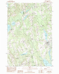 Download a high-resolution, GPS-compatible USGS topo map for Corinna, ME (1983 edition)