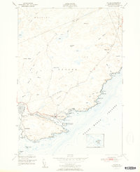 Download a high-resolution, GPS-compatible USGS topo map for Cutler, ME (1951 edition)