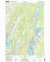 Download a high-resolution, GPS-compatible USGS topo map for Damariscotta, ME (2001 edition)