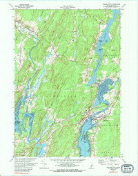 Download a high-resolution, GPS-compatible USGS topo map for Damariscotta, ME (1989 edition)