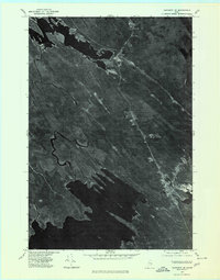 Download a high-resolution, GPS-compatible USGS topo map for Danforth SE, ME (1980 edition)