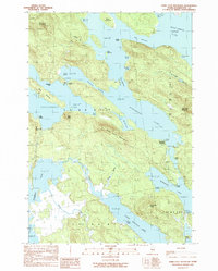 Download a high-resolution, GPS-compatible USGS topo map for Dark Cove Mountain, ME (1990 edition)