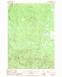 Download a high-resolution, GPS-compatible USGS topo map for Dill Hill, ME (1988 edition)