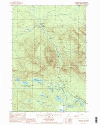 Download a high-resolution, GPS-compatible USGS topo map for Doubletop Mtn, ME (1988 edition)
