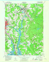 Download a high-resolution, GPS-compatible USGS topo map for Dover East, ME (1974 edition)